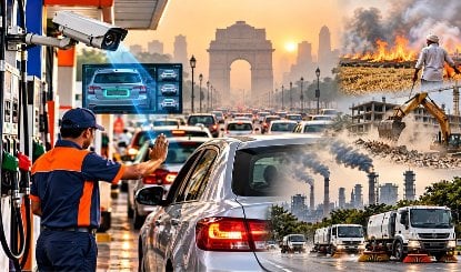 Delhi-NCR में आज से पेट्रोल पंपों पर कैमरा कर रहा हर गाड़ी की पहचान, No PUCC No Fuel नियम लागू हुआ