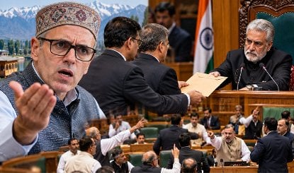 Omar Abdullah सरकार को बिना बताए दो अफसरों ने सीधे Speaker को लिख दी चिट्ठी, J&K Assembly में मचा घमासान