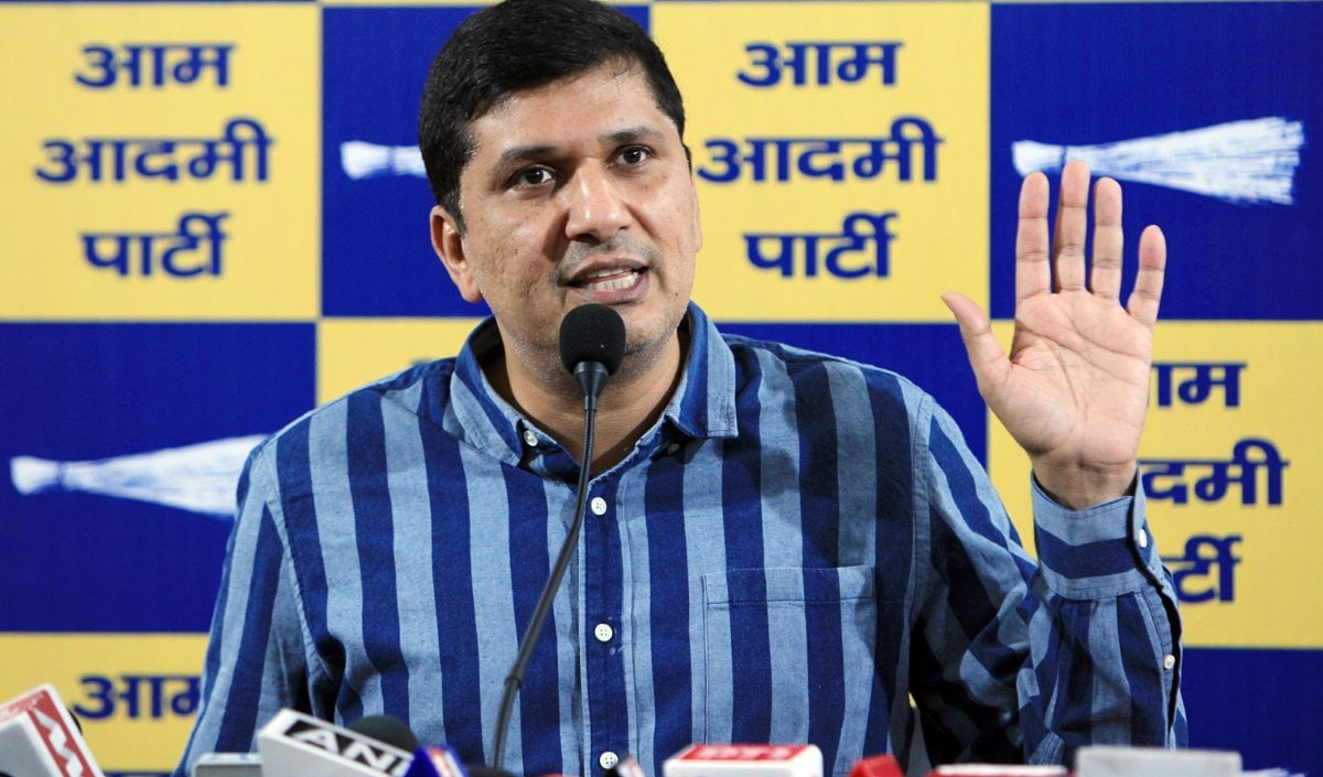 AAP नेता Saurabh Bharadwaj का आरोप, BJP राज में Delhi की Forest Land पर हो रहा अवैध कब्जा