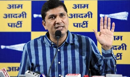 AAP नेता Saurabh Bharadwaj का आरोप, BJP राज में Delhi की Forest Land पर हो रहा अवैध कब्जा