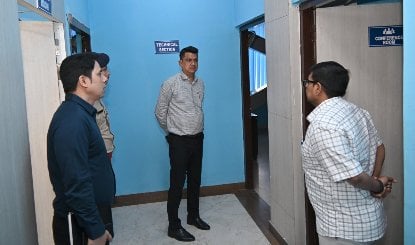 BIADA MD ने Patliputra Industrial Area का लिया जायजा, अतिक्रमण और गंदगी पर कार्रवाई के निर्देश