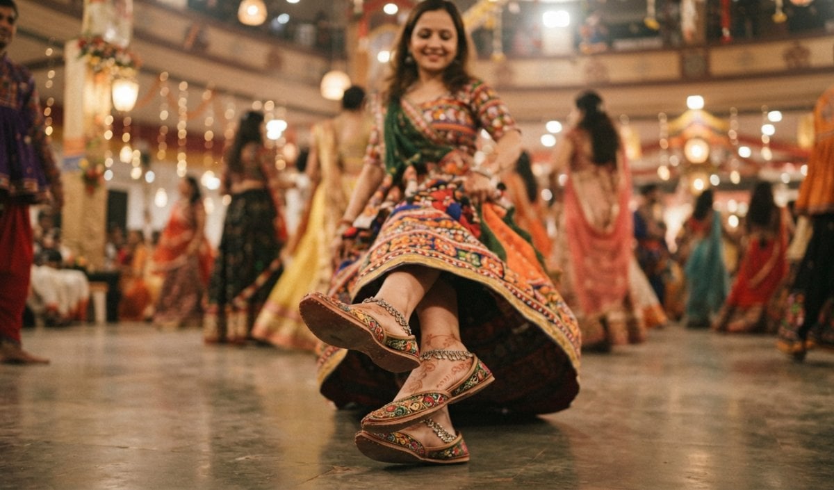 Navratri Garba Footwear Navratri Garba Footwear