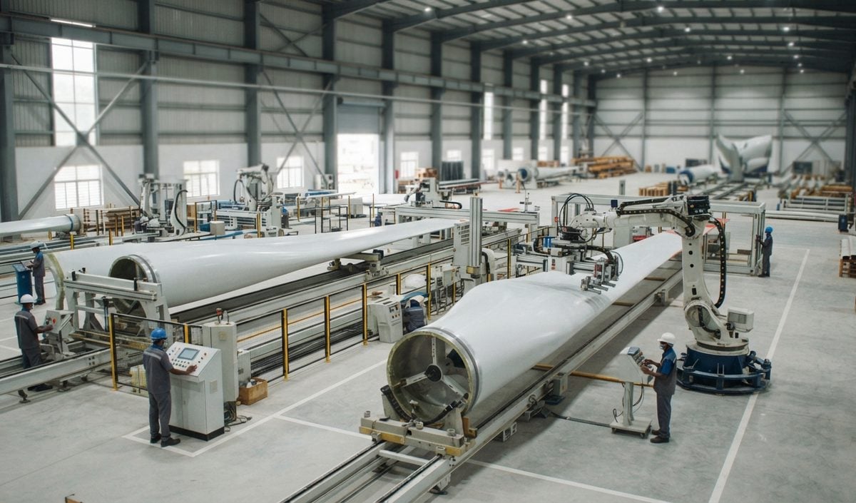 Suzlon लगाएगी 550 करोड़ रुपये में तीन AI आधारित विंड ब्लेड संयंत्र Suzlon लगाएगी 550 करोड़ रुपये में तीन AI आधारित विंड ब्लेड संयंत्र
