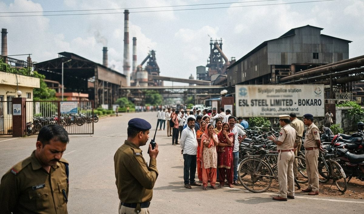 Bokaro के ESL Steel संयंत्र में गैस रिसाव से 2 कर्मचारियों की मौत Bokaro के ESL Steel संयंत्र में गैस रिसाव से 2 कर्मचारियों की मौत
