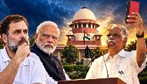 Rahul Gandhi इधर Supreme Court में याचिका देकर आये, उधर पूर्व जज K Chandru ने किया बड़ा दावा- ''मोदी खुद करते हैं जजों की नियुक्ति''