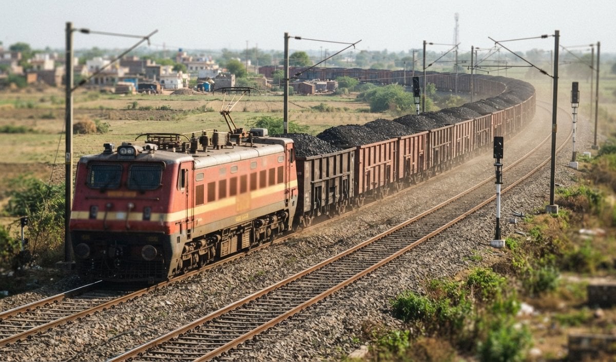Indian Railways का Freight Revenue 1266 करोड़ रुपये बढ़ा, कोयला सप्लाई में भी उछाल