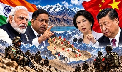 Jan Gan Man: Ladakh पर बदजुबानी करने वाले China को India ने दिया करारा जवाब, बुरी तरह तिलमिला उठा Dragon