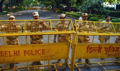 दिल्ली पुलिस ने INDIA ब्लॉक के विरोध प्रदर्शन को लेकर चार FIR दर्ज कीं, BNSS की धारा 163 के कथित उल्लंघन का हवाला दिया