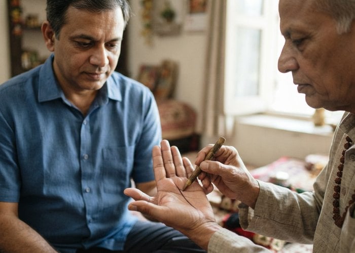Palmistry के अनुसार Shani Parvat पर मजबूत रेखा वाले जातक बनते हैं बड़े अधिकारी