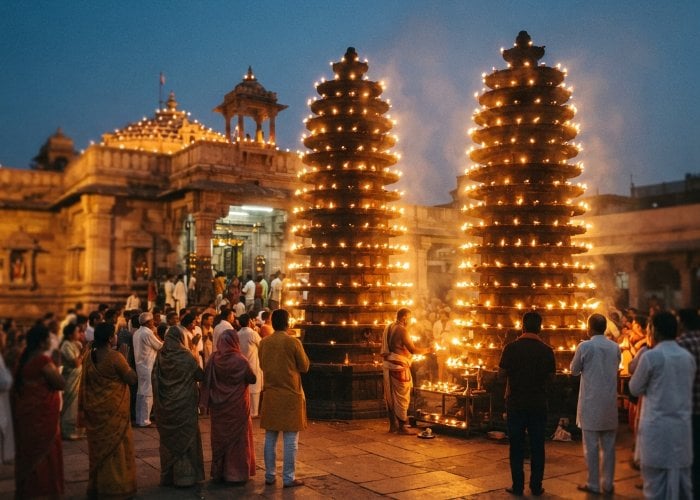 Mahakal ज्योतिर्लिंग के पास स्थित है Harsiddhi Mata Temple, श्रीयंत्र की होती है पूजा