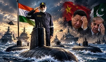 Shaurya Path: Indian Navy को Modi ने दिया Power Boost! INS Mangrol और नई Submarines से बदल गया हिंद महासागर का खेल