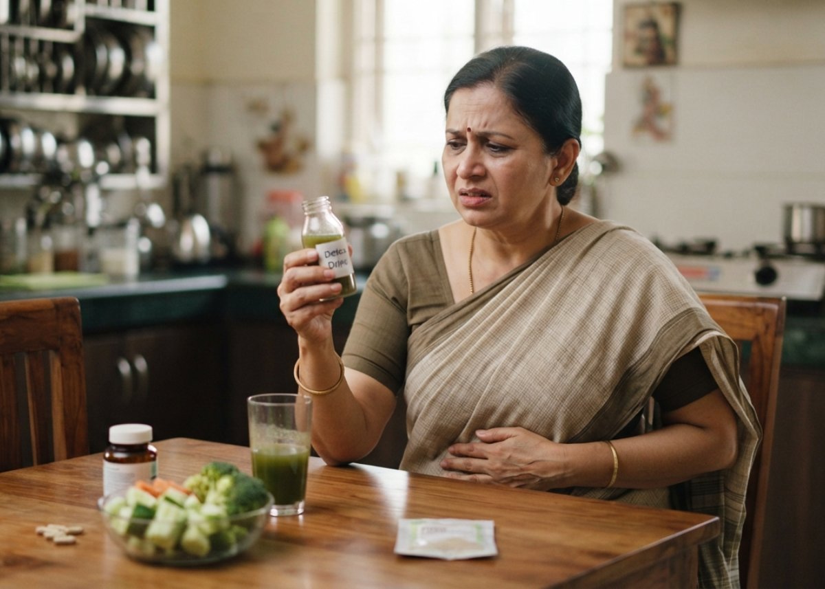 Health Tips: बार-बार Detox Drinks पीने और Constipation नजरअंदाज करने से Gut Health होती है खराब