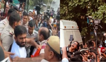 CJP Tiranga March: अभिजीत दीपके-नेहा बोरा समेत 150 हिरासत में, केजरीवाल ने पूछा- क्या तिरंगा फहराना कोई अपराध है?