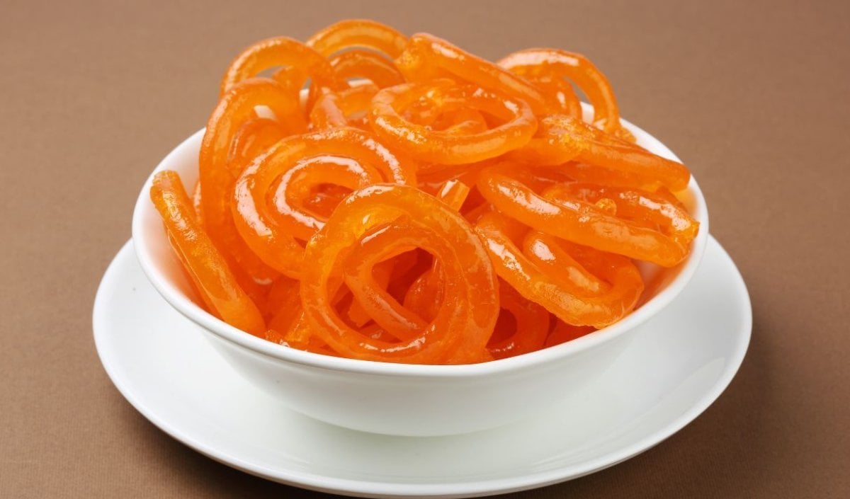 Crystal jalebi with Sabudana Crystal jalebi with Sabudana