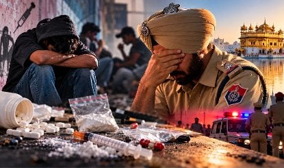 पंजाब में नशे का तांडवः वर्दी बनी त्रासदी