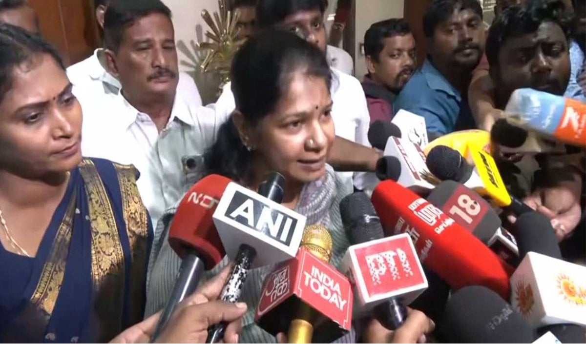 DMK सांसद Kanimozhi का बयान, CJP नेताओं के समर्थन में Chennai में हुआ प्रदर्शन