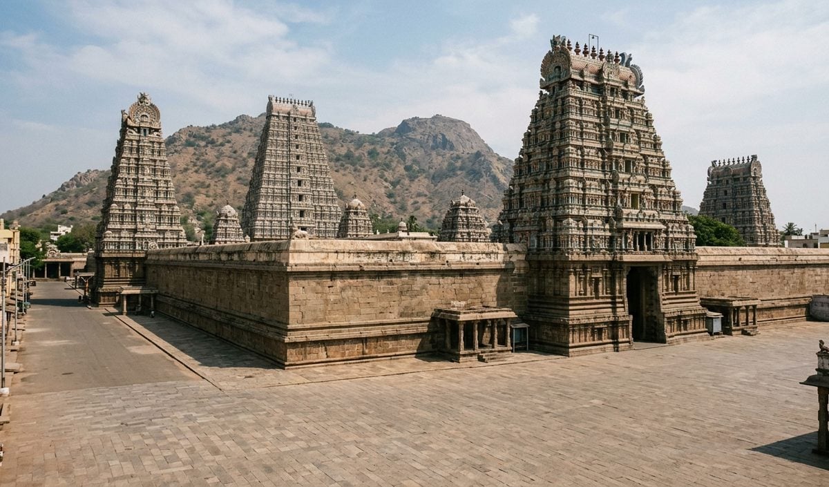 BJP ने तिरुवन्नामलाई अरुणाचलेश्वर मंदिर में गैर-हिंदू के प्रवेश पर DMK मंत्रियों को घेरा BJP ने तिरुवन्नामलाई अरुणाचलेश्वर मंदिर में गैर-हिंदू के प्रवेश पर DMK मंत्रियों को घेरा
