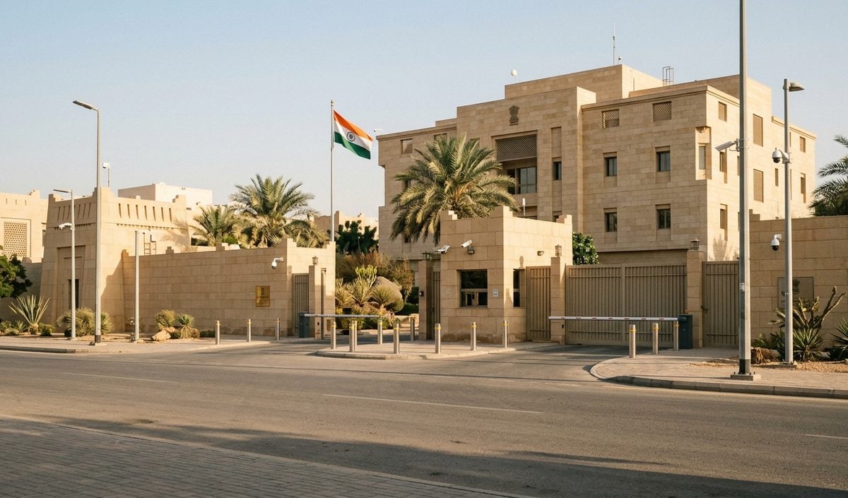 Riyadh स्थित Indian Embassy ने जारी की एडवाइजरी, नागरिकों से सुरक्षा नियमों के पालन की अपील Riyadh स्थित Indian Embassy ने जारी की एडवाइजरी, नागरिकों से सुरक्षा नियमों के पालन की अपील