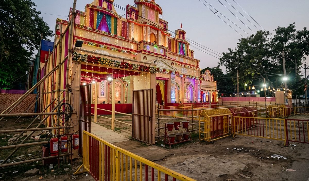 Kolkata हादसे में 19 मौतों के बाद Yogi Adityanath का निर्देश, UP के दुर्गा पूजा पंडालों की सुरक्षा जांचें Kolkata हादसे में 19 मौतों के बाद Yogi Adityanath का निर्देश, UP के दुर्गा पूजा पंडालों की सुरक्षा जांचें