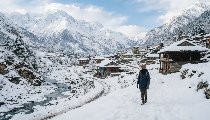 भारत-तिब्बत सीमा पर 3,450 मीटर ऊंचाई पर बसा है Chitkul, Kinnaur के इस गांव का रास्ता