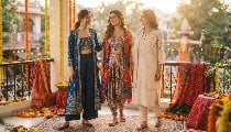 Beauty Tips: Dussehra पर भारी कपड़ों की जगह महिलाएं चुनें ट्रेंडी Indo-Western Shrug Sets