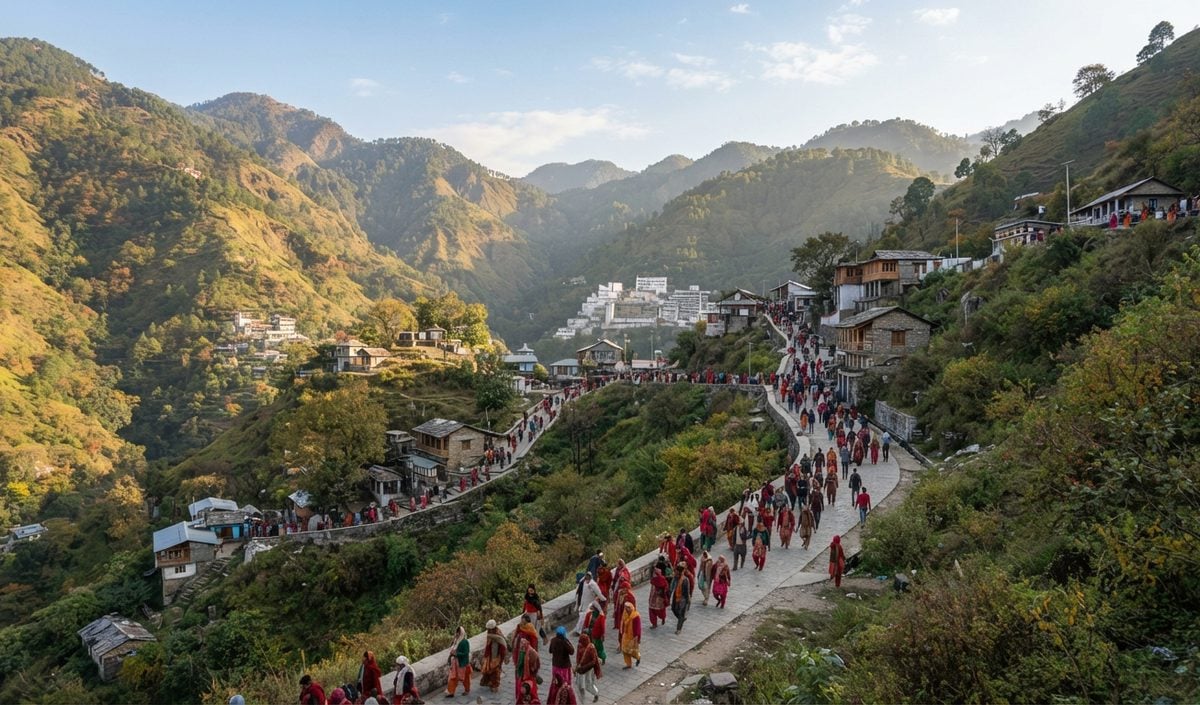 शारदीय नवरात्र में 3.81 लाख श्रद्धालुओं ने किए Vaishno Devi के दर्शन शारदीय नवरात्र में 3.81 लाख श्रद्धालुओं ने किए Vaishno Devi के दर्शन