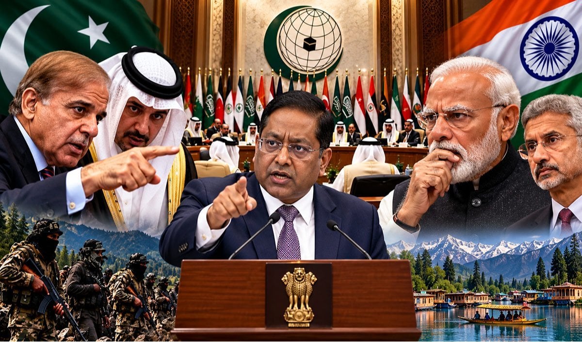 Baghdad में Pakistan के इशारे पर Islamic Cooperation Council ने Kashmir पर कर दी
