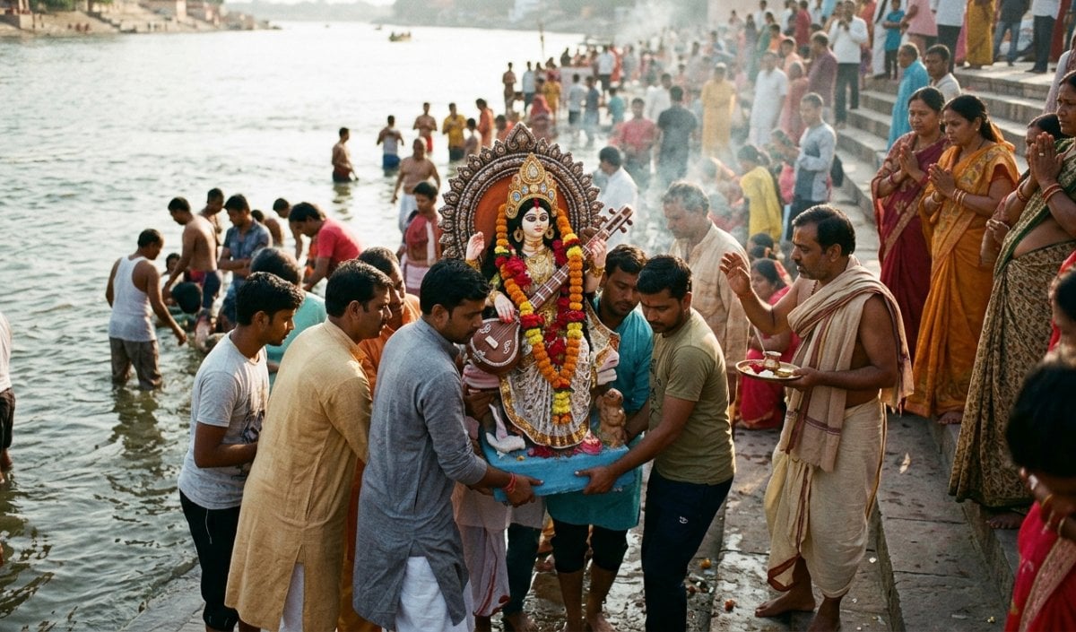Saraswati Visarjan Saraswati Visarjan