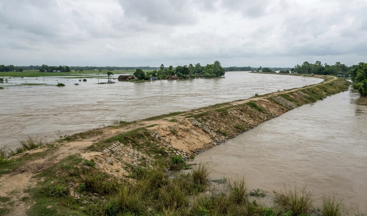 Saran में Gandak River का तटबंध टूटने से बढ़ी तबाही, 19 बचाव दल तैनात Saran में Gandak River का तटबंध टूटने से बढ़ी तबाही, 19 बचाव दल तैनात