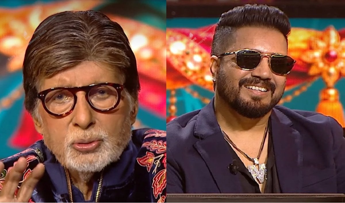 KBC 18 में Amitabh Bachchan ने की Mika Singh की तारीफ, कहा- जया जी को पसंद है आपकी आवाज KBC 18 में Amitabh Bachchan ने की Mika Singh की तारीफ, कहा- जया जी को पसंद है आपकी आवाज