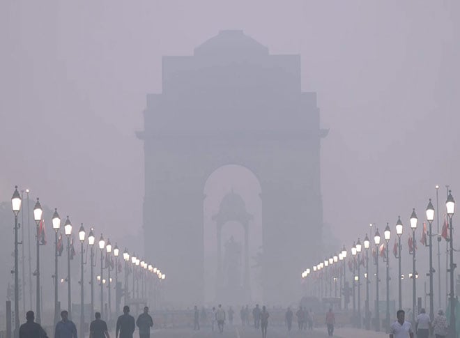 दिल्ली की आबोहवा हुई खराब