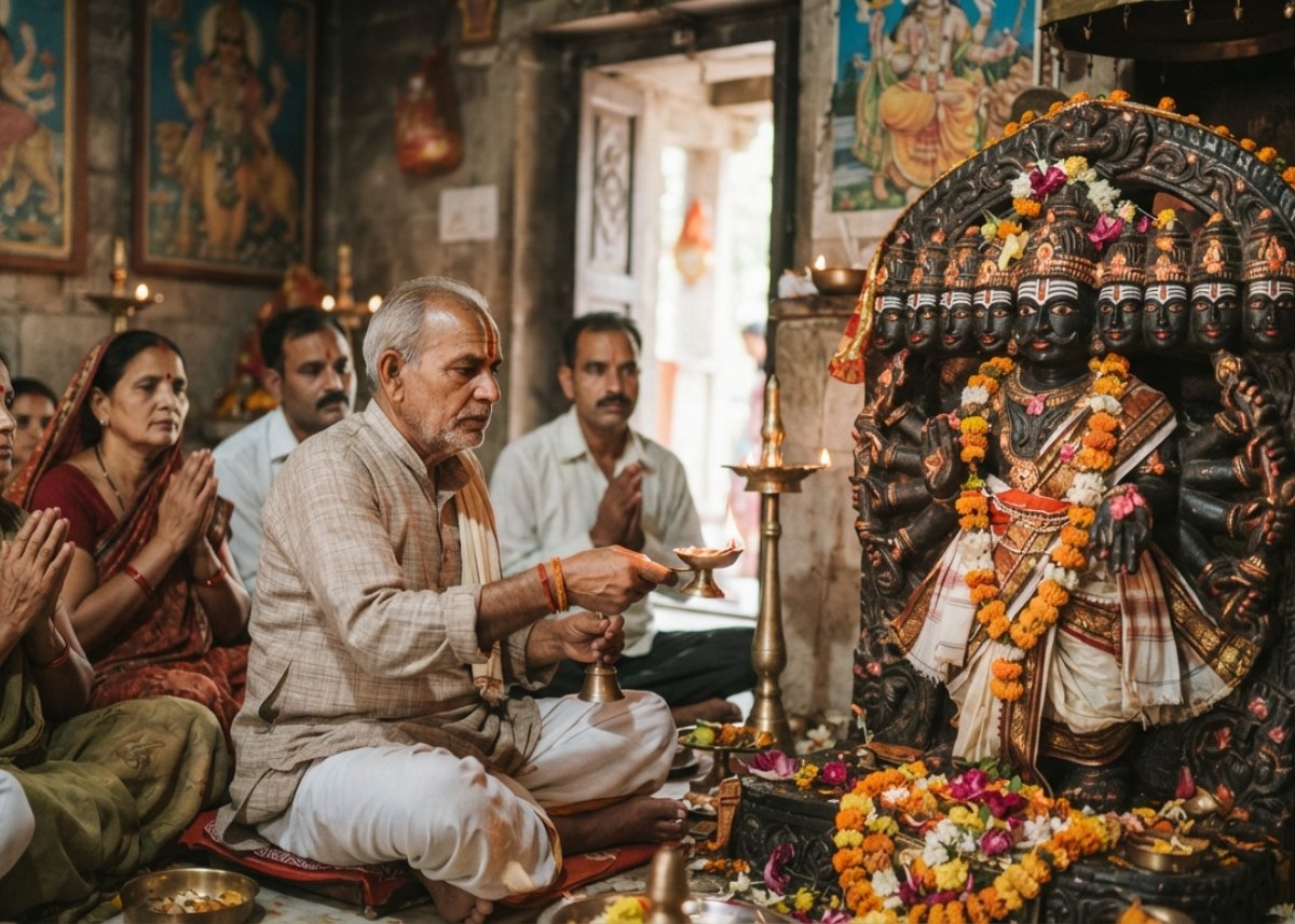 Mandsaur में दामाद और Bisrakh में बेटे के रूप में पूजे जाते हैं लंकापति रावण