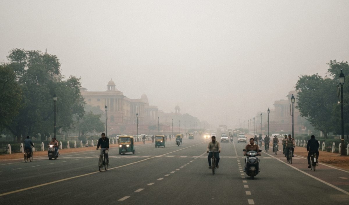 Delhi AQI 233 दर्ज, न्यूनतम तापमान लुढ़ककर 18 डिग्री सेल्सियस पर पहुंचा
