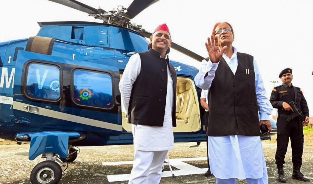Akhilesh Yadav Azam Khan Akhilesh Yadav Azam Khan