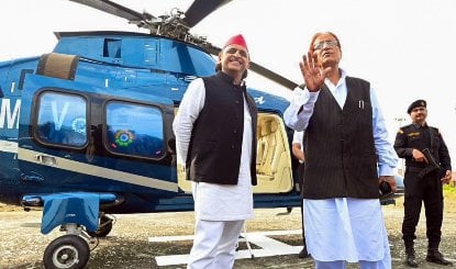 Rampur में कुचली गई Ram Rajya की भावना, Azam Khan से मिलकर BJP पर बरसे Akhilesh Yadav