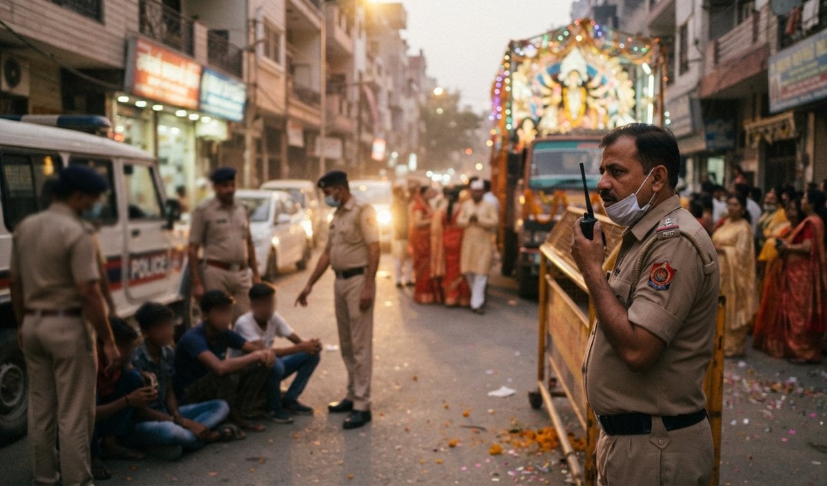 दिल्ली के पीतमपुरा में दर्दनाक वारदात: इंस्टाग्राम कमेंट के विवाद में दुर्गा विसर्जन जुलूस के दौरान 9वीं के छात्र की चाकू मारकर हत्या, चार नाबालिग हिरासत में