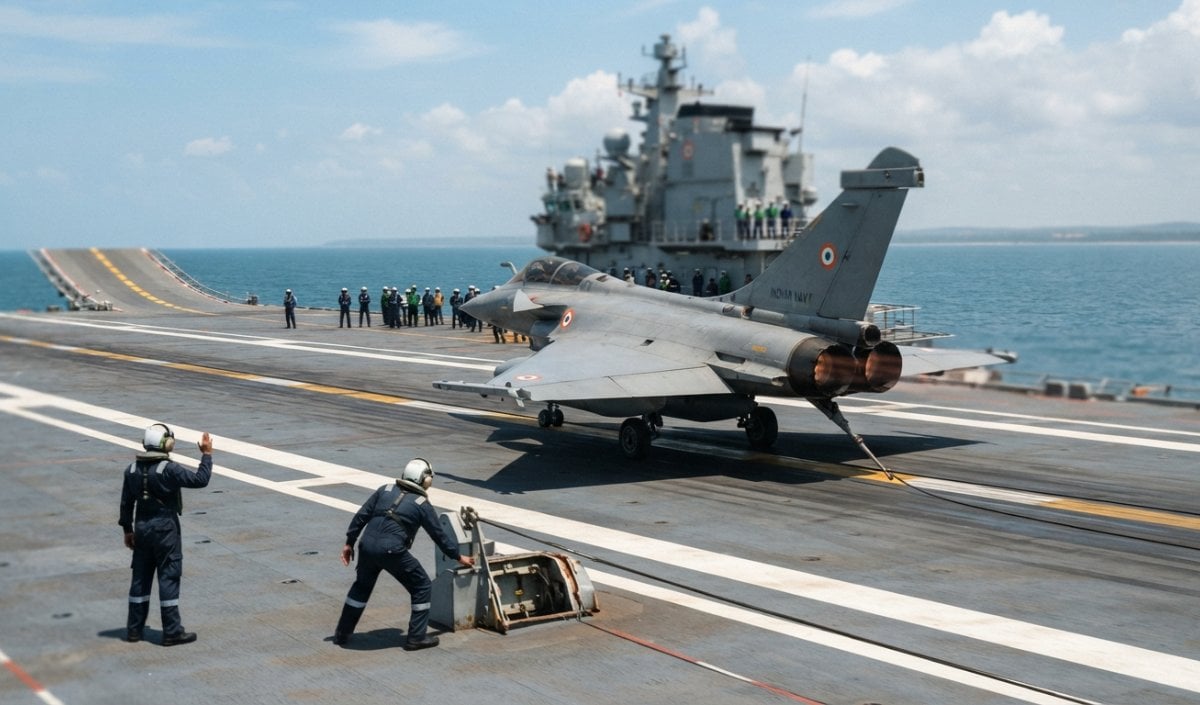 Rafale-M के ट्रायल से मजबूत होगी INS Vikrant की मारक क्षमता, हिंद महासागर में बढ़ेगी ताकत