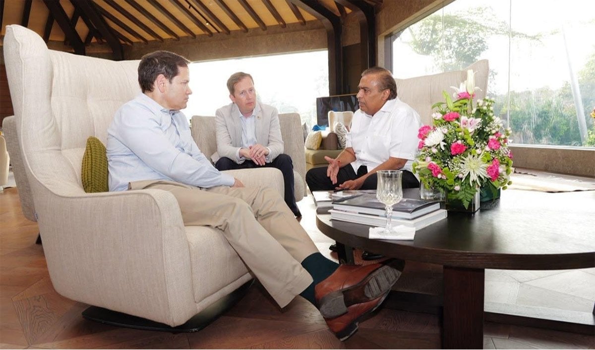 Marco Rubio Mukesh Ambani Marco Rubio Mukesh Ambani