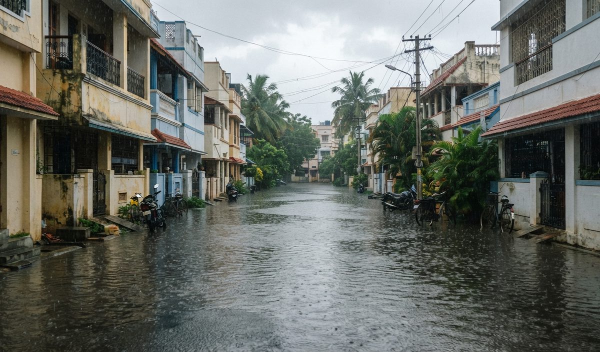 Tamil Nadu में भारी बारिश से जनजीवन प्रभावित, कई जिलों में स्कूल बंद और बांधों में बढ़ा जलस्तर Tamil Nadu में भारी बारिश से जनजीवन प्रभावित, कई जिलों में स्कूल बंद और बांधों में बढ़ा जलस्तर