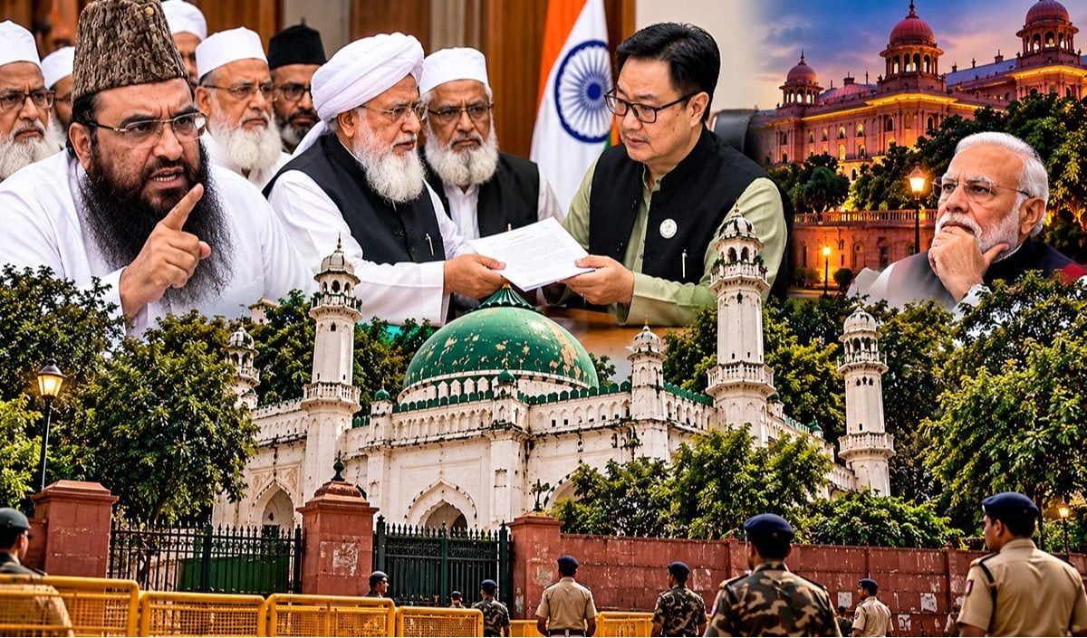 Delhi Race Course Mosque को लेकर जबरदस्त घमासान, Waqf Board पर उठते सवालों के बीच सियासी बयानबाजी के चलते मामला गर्माया