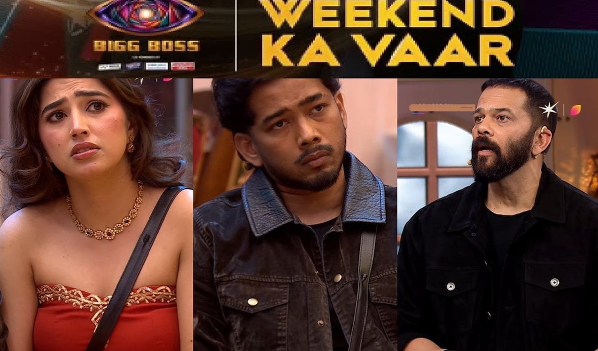 Bigg Boss 20 Weekend Ka Vaar | ‘ब्लैंकेट मसाज’ पर भड़के रोहित शेट्टी, ScoutOP और Love Gill की लगाई क्लास, कहा- ‘यह बिल्कुल अच्छा नहीं लग रहा’ Bigg Boss 20 Weekend Ka Vaar | ‘ब्लैंकेट मसाज’ पर भड़के रोहित शेट्टी, ScoutOP और Love Gill की लगाई क्लास, कहा- ‘यह बिल्कुल अच्छा नहीं लग रहा’