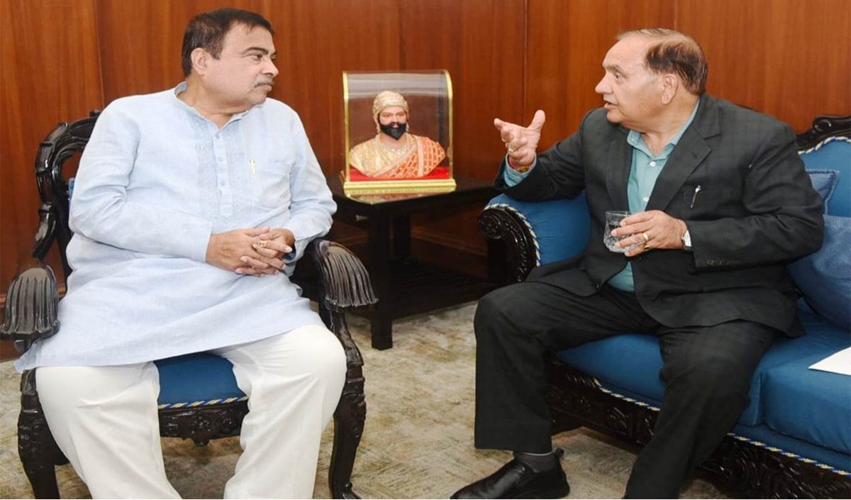 Dharamshala-Pangi सड़क बनेगी National Highway? Nitin Gadkari से मिले कुलदीप पठानिया