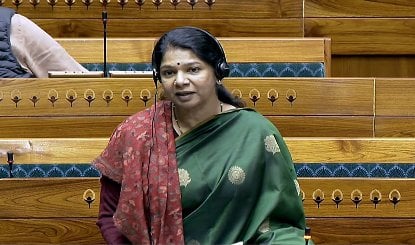 Kanimozhi ने TVK सरकार पर लगाया आरोप, कहा- Tamil Nadu में महिलाओं के खिलाफ अपराध बढ़े