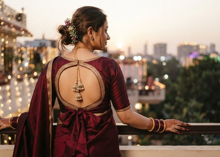 Fashion Tips: Karwa Chauth पर सिंपल साड़ी को खास बनाएंगे ये 6 स्टाइलिश Blouse Designs