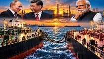 Russian Oil ज्यादा खरीदने लगा China, India की खरीद पर असर पड़ते देख Modi ने तुरंत निकाला नया रास्ता, Ship to Ship Transfer के जरिये करवा दिया खेल Russian Oil ज्यादा खरीदने लगा China, India की खरीद पर असर पड़ते देख Modi ने तुरंत निकाला नया रास्ता, Ship to Ship Transfer के जरिये करवा दिया खेल