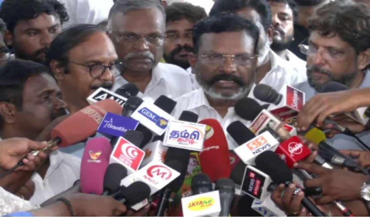 VCK प्रमुख Thirumavalavan ने मांगा CEC का इस्तीफा, BJP से मिलीभगत का लगाया आरोप