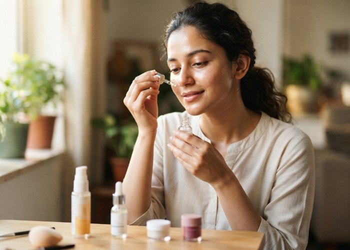 No Makeup Look: बिना भारी Makeup के पाएं फ्रेश लुक, Sunscreen और Serum से स्किन को बनाएं चमकदार