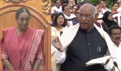 Jan Mahabhiyog on CEC Ganesh Kumar: मॉक संसद में CEC ज्ञानेश कुमार के खिलाफ प्रस्ताव पेश, खरगे बोले-खतरे में वोट का अधिकार