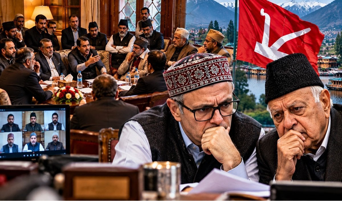 National Conference के 41 में से 24 विधायकों ने कर दी बगावत! मुख्यमंत्री Omar Abdullah की कुर्सी खतरे में आई