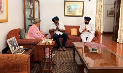 नई पारी शुरू करने से पहले Pargat Singh क्यों पहुंचे मनमोहन सिंह के घर?
